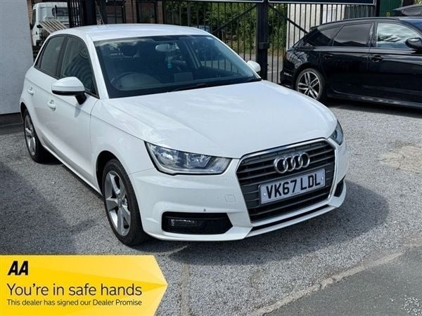 White Used 2017 Audi A1 Sportback Sport Hatchback | £8,681 (Fair price) - Image 1/1