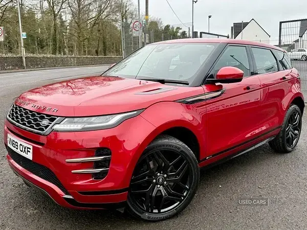 Used Land Rover Range Rover evoque R-Dynamic 2019 Red SUV