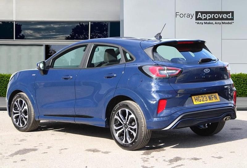 Used Ford Puma ST-Line 2023 Blazer blue Hatchback