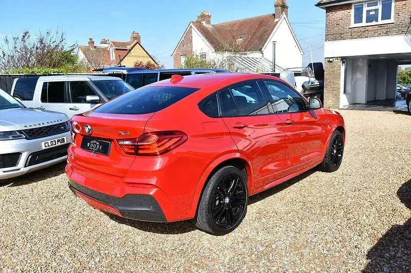 Used BMW X4 M Sport 2014 Red SUV