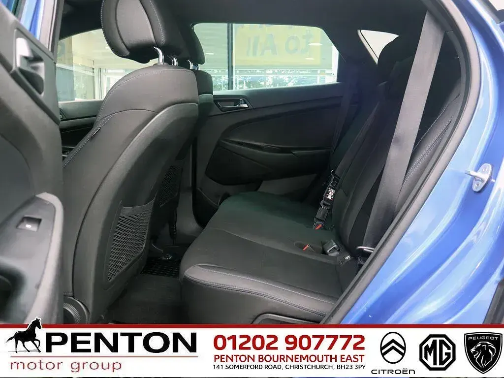 Used Hyundai Tucson GO! 141 HP (103 kW) 2018 Blue SUV