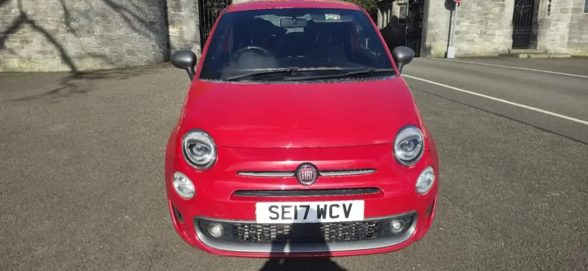 Gebraucht Fiat 500 S 85 PS (62 kW) 2017 Rot Kleinwagen
