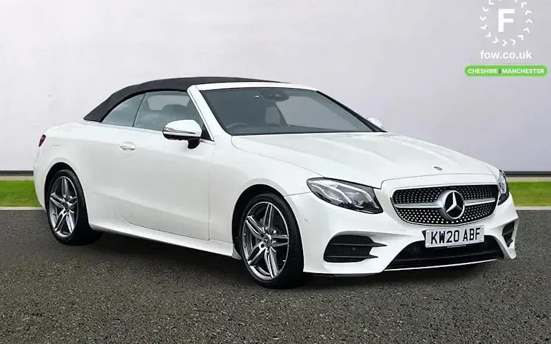 Used Mercedes E220 AMG line 194 HP (142 kW) 2020 Cabriolet