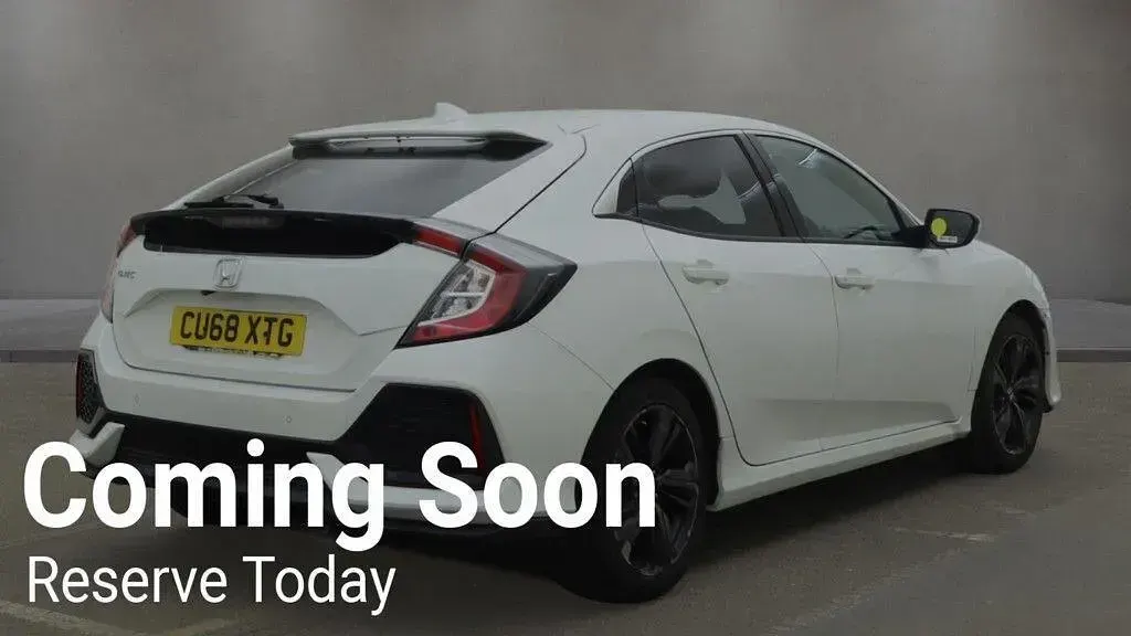 Used Honda Civic SR 126 HP (92 kW) 2018 White Hatchback