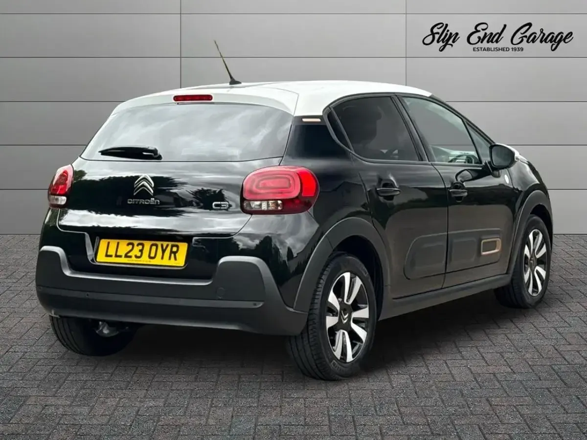 Used Citroën C3 PureTech 82 HP (60 kW) 2023 Black Hatchback