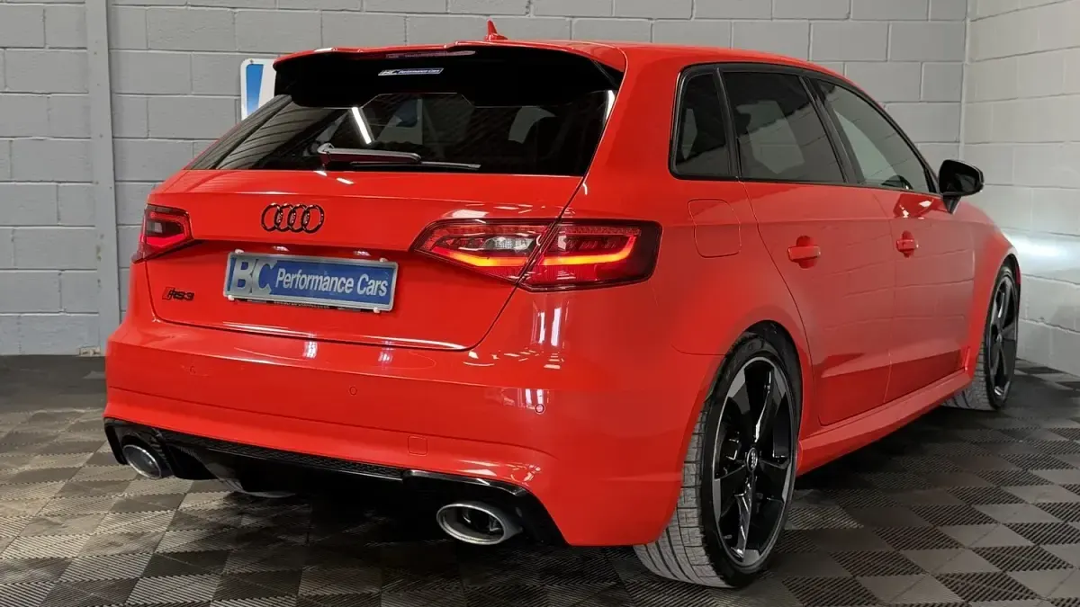 Used Audi RS3 Design 2015 Red Sedan