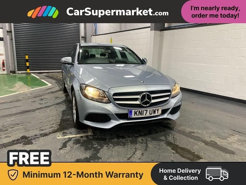 Used Mercedes C200 SE 2017 Silver Sedan