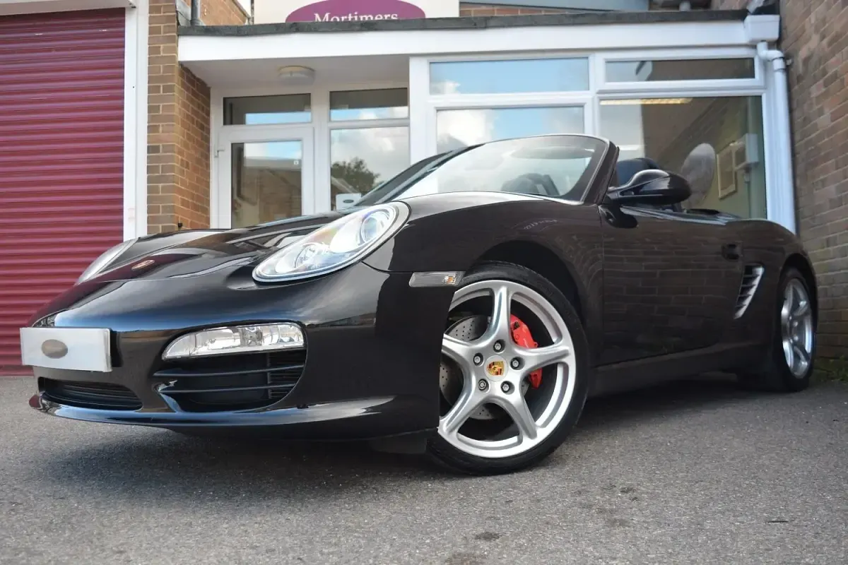 Used Porsche Boxster 2009 Black Cabriolet