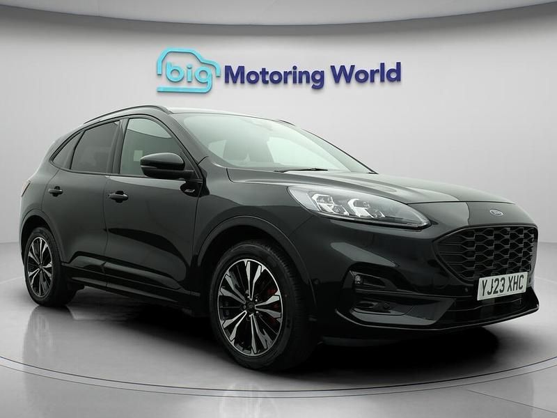 Black Used 2023 Ford Kuga ST-Line X SUV | £21,300 (Fair price) - Image 1/4
