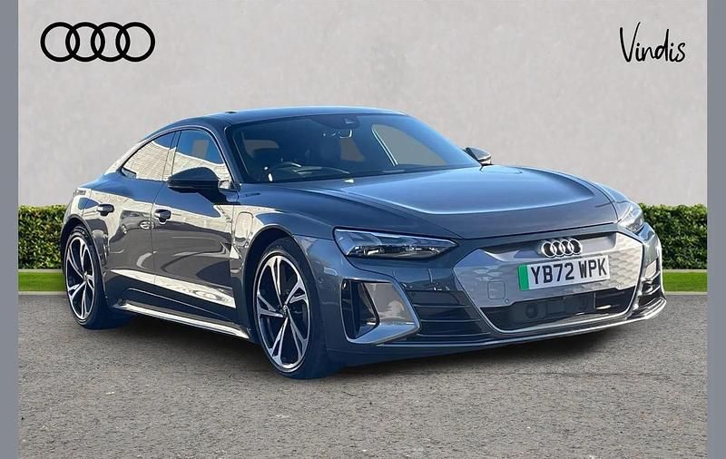 Grey Used 2023 Audi e-tron GT quattro Comfort Sedan | £41,900 (Fair price) - Image 1/4