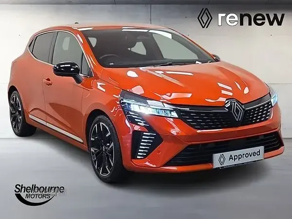 Begagnad Renault Clio V Techno 90 HK (66 kW) 2025 Orange Halvkombi
