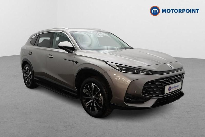 New MG HS Trophy 299 HP (219 kW) 2025 Silver SUV