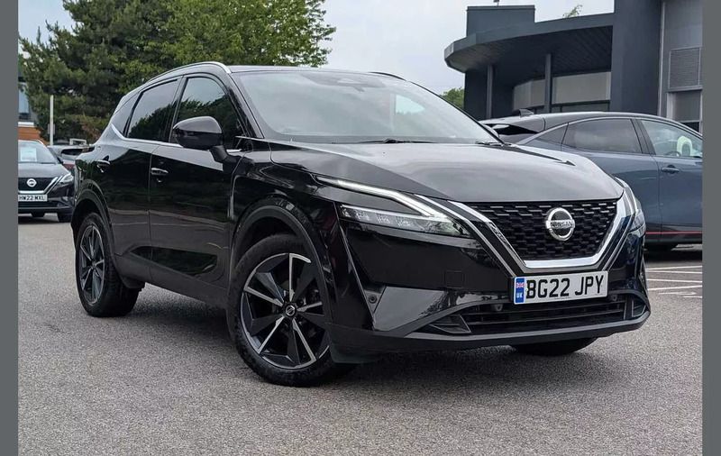 Black Used 2022 Nissan Qashqai Tekna SUV | £23,990 (Expensive) - Image 1/4