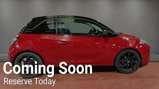 Used Vauxhall Adam S 70 HP (51 kW) 2018 Red Hatchback