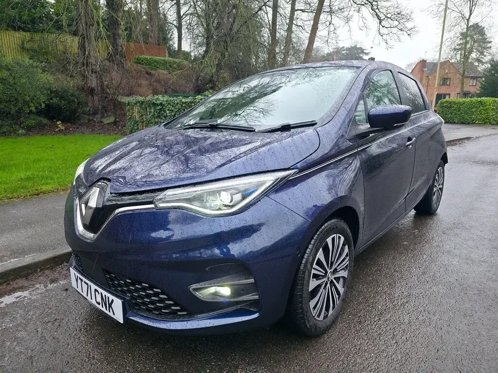 Used Renault Zoe Riviera 100 kW (136 HP) 2021 Blue Hatchback