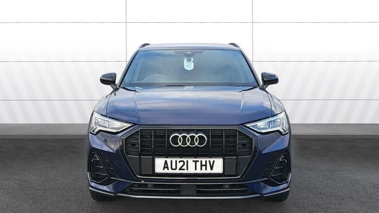 Used Audi Q3 Black Edition 150 HP (110 kW) 2021 Blue SUV