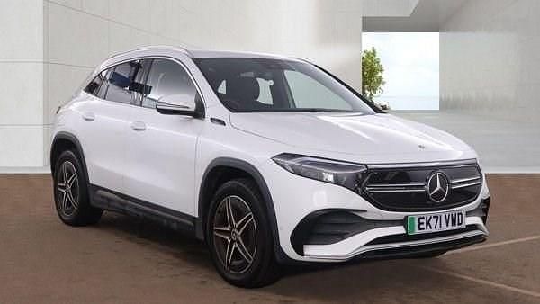Used Mercedes EQA250 AMG line 139 kW (190 HP) 2021 White SUV