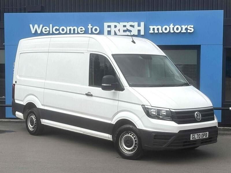 Candy white Used 2020 VW Crafter Trendline Van | £15,490 (Fair price) - Image 1/4