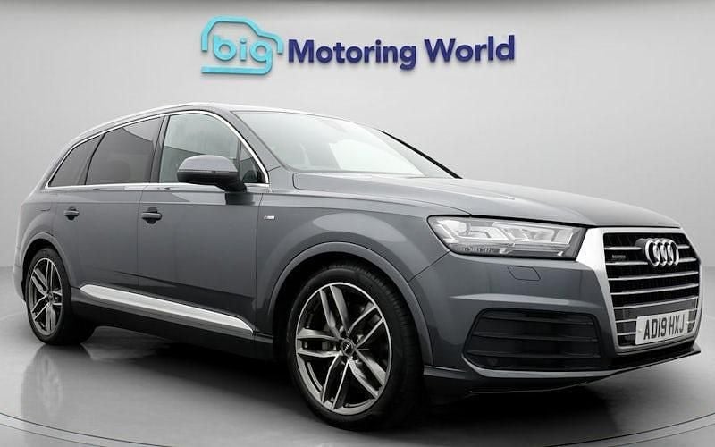 Used Audi Q7 S-Line 286 HP (210 kW) 2019 Grey SUV