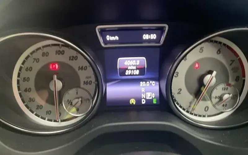 Used Mercedes CLA180 AMG 122 HP (89 kW) 2015 Black Coupe