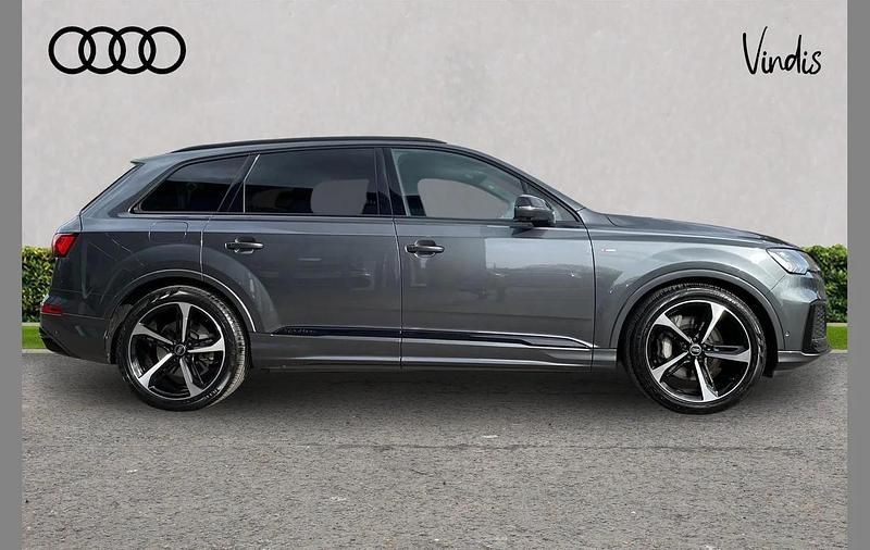 Begagnad Audi Q7 Black Edition 281 HK (206 kW) 2023 Grå SUV