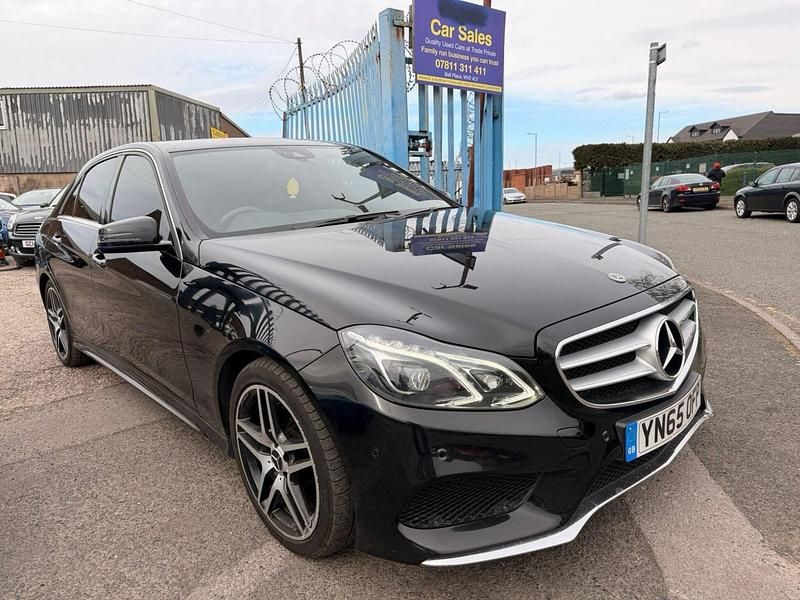 Used Mercedes E300 AMG 231 HP (169 kW) 2015 Black Sedan