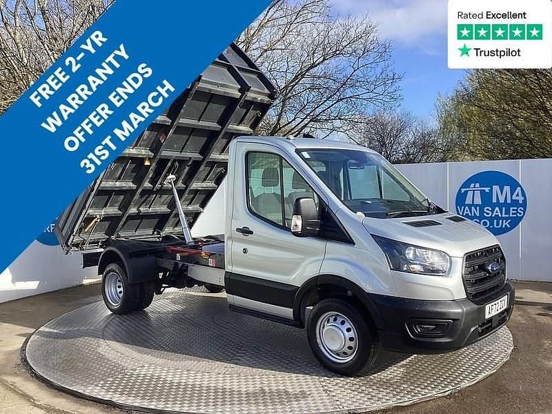 Used Ford Transit 130 HP (95 kW) 2022 Silver Cabriolet
