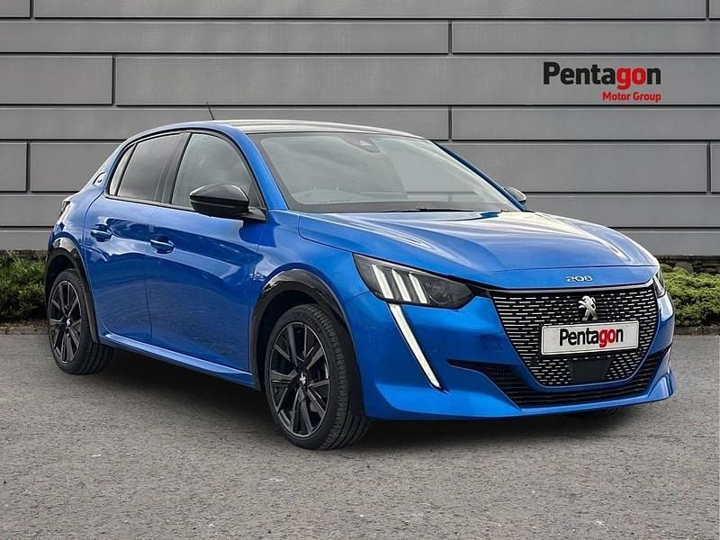 Blue Used 2023 Peugeot 208 GT Hatchback | £15,795 (Fair price) - Image 1/4
