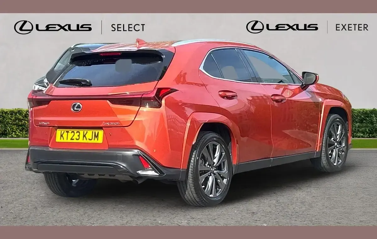 Used Lexus UX 250h Sport Line 180 HP (132 kW) 2023 Orange SUV