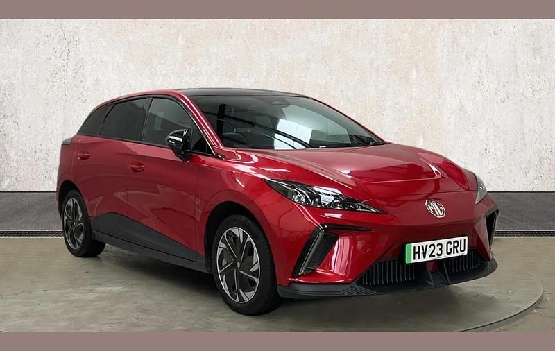 Red Used 2023 MG MG4 EV Trophy Hatchback | £15,132 (Fair price) - Image 1/4