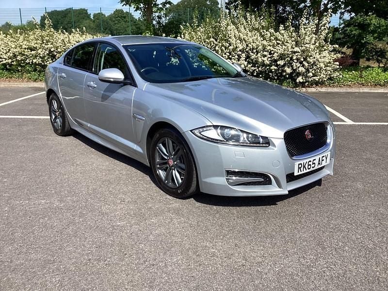 Silver Used 2015 Jaguar XF R-Sport Sedan | £6,495 (Fair price) - Image 1/4