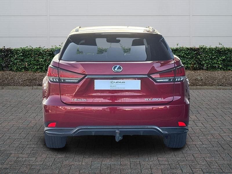 Used Lexus RX450h Sport Line 2020 Red SUV