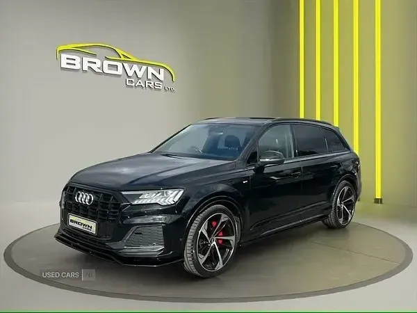 Begagnad Audi Q7 Black Edition 286 HK (210 kW) 2022 Svart SUV