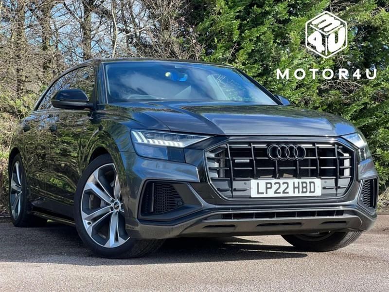 Used Audi Q8 Black Edition 340 HP (250 kW) 2022 Grey SUV