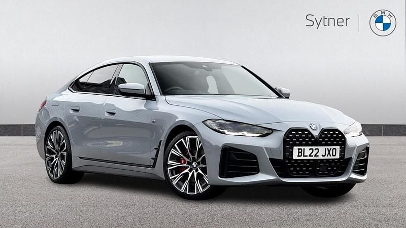 Grey Used 2022 BMW 420 Gran Coupé M Sport Coupe | £29,000 (Fair price) - Image 1/4