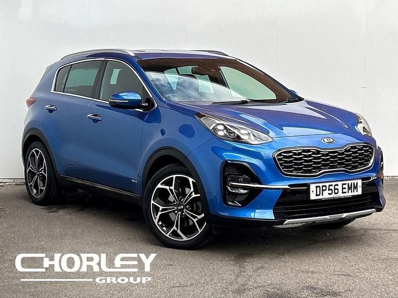 Blue Used 2019 Kia Sportage GT-Line SUV | £14,951 (Fair price) - Image 1/4