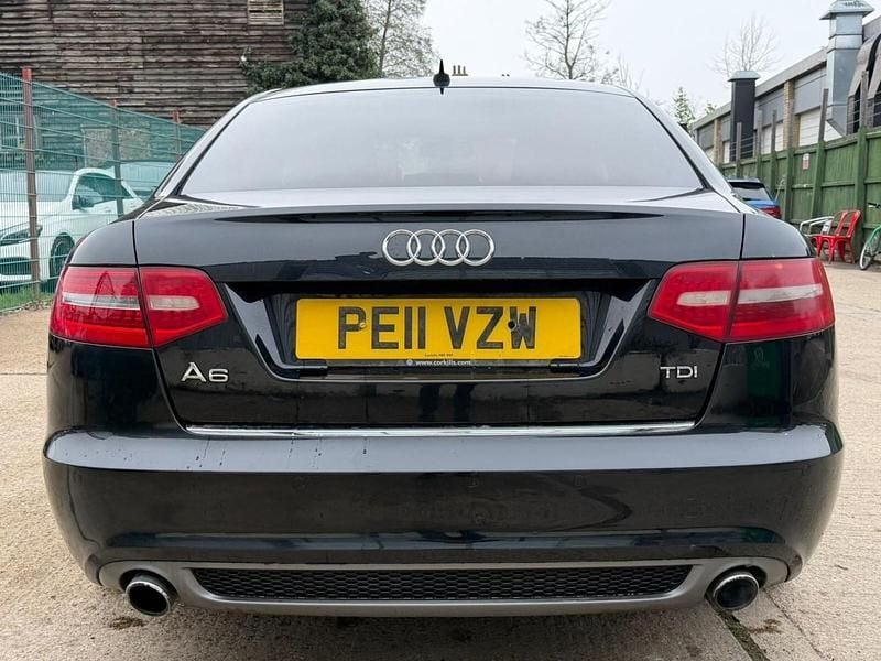 Used Audi A6 S-Line 170 HP (125 kW) 2011 Black Sedan