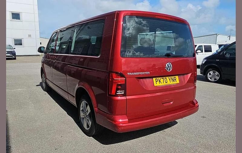 Used VW T6.1 SE 150 HP (110 kW) 2021 Red Van