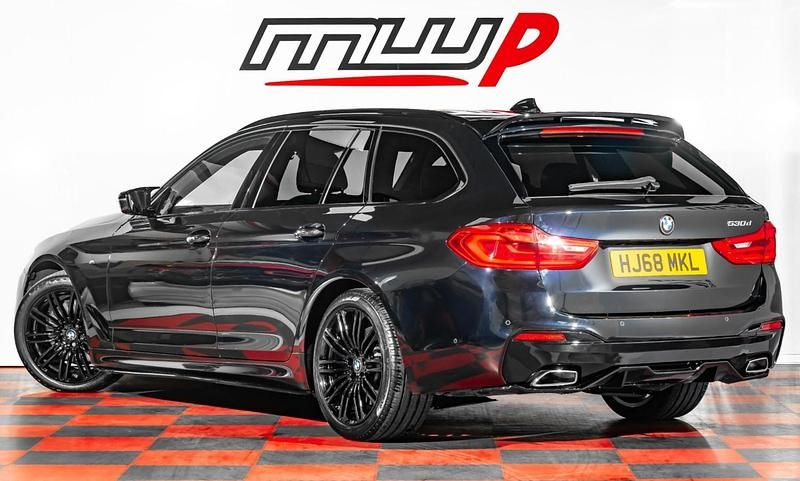 Used BMW 530 M Performance 2018 Black Estate