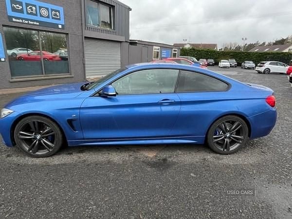 Used BMW 420 M Sport 190 HP (139 kW) 2016 Blue Coupe