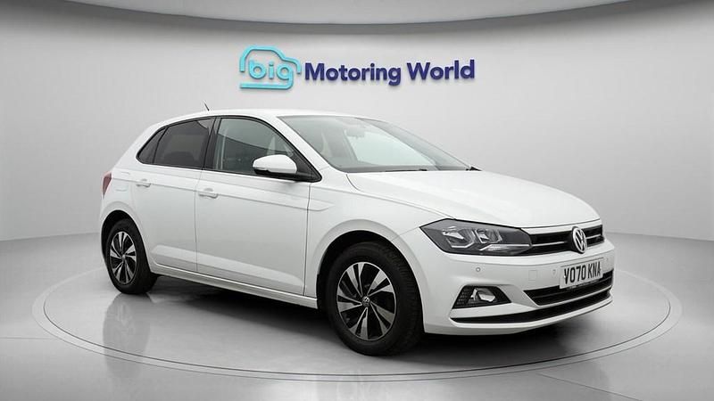 Used VW Polo Match 95 HP (69 kW) 2020 White Hatchback