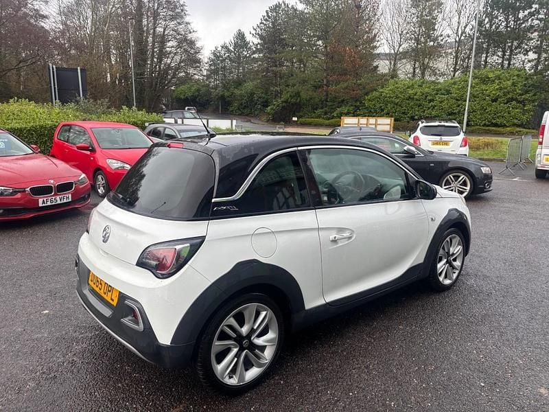 Used Vauxhall Adam Rocks 2015 White Hatchback