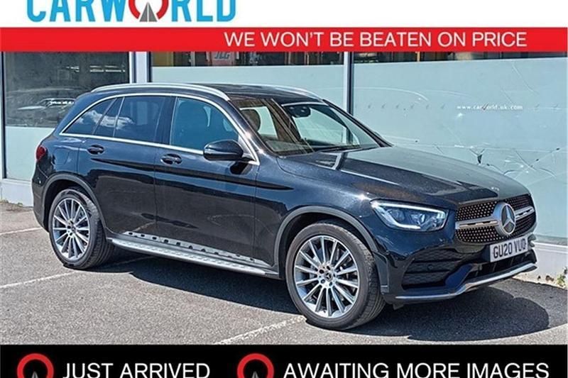 Black Used 2020 Mercedes GLC300 AMG line SUV | £23,990 (Good price) - Image 1/3