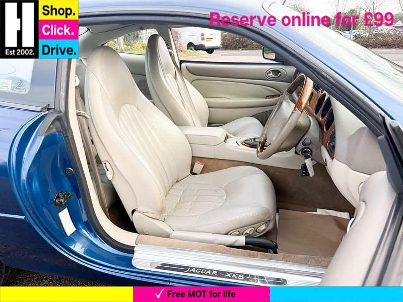Used Jaguar XK8 290 HP (213 kW) 1997 Blue Sedan