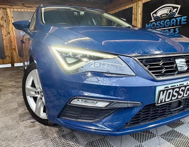 Used Seat Leon ST FR 184 HP (135 kW) 2017 Blue Estate
