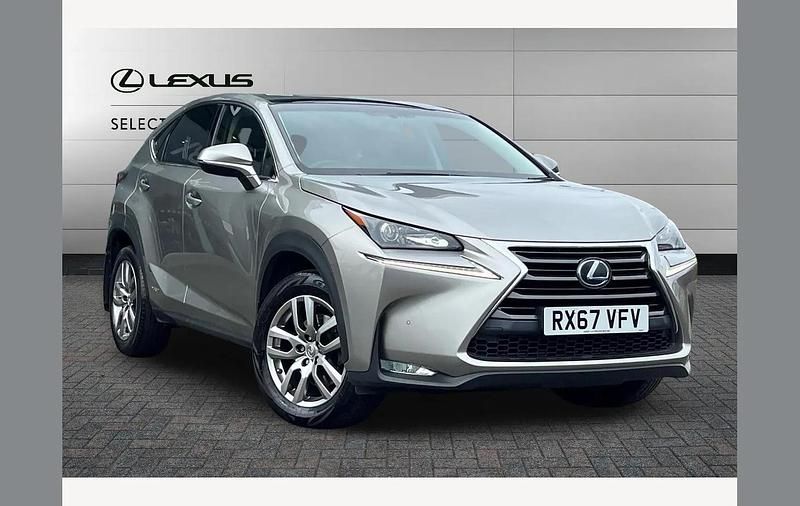 Used Lexus NX300h Luxury Line 197 HP (144 kW) 2017 Silver SUV