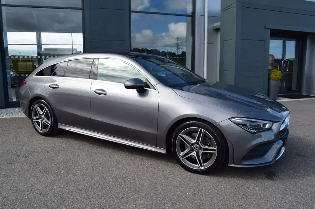 Used Mercedes CLA220 Shooting Brake AMG line 190 HP (139 kW) 2020 Grey Estate