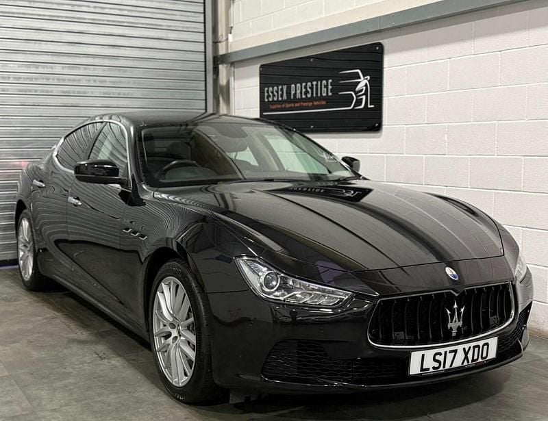 Black Used 2017 Maserati Ghibli Sedan | £14,489 (Fair price) - Image 1/4
