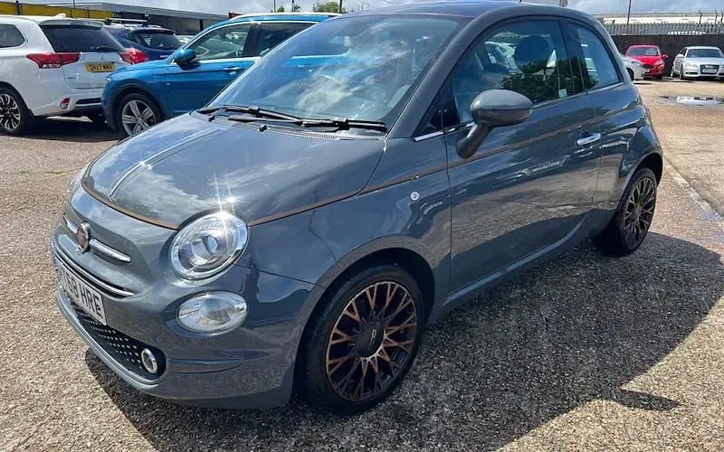 Used Fiat 500 Collezione 69 HP (50 kW) 2019 Grey Hatchback