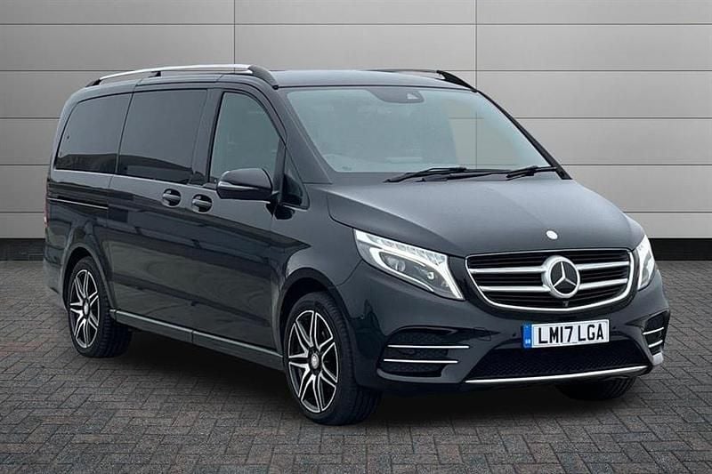 Used Mercedes V250 AMG line 190 HP (139 kW) 2017 Black MPV